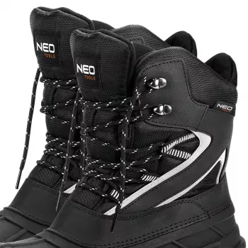 NEO TOOLS 82-139-43 S1P SRC bezpečnostná obuv, oceľová špička, veľkosť 43, čierna/sivá