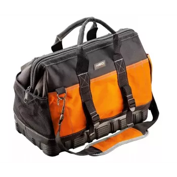NEO TOOLS 84-305 profesionálna textilná taška na náradie 40 x 22 x 33 cm, nylon 600D, 18 vreciek, nosnosť 15 kg