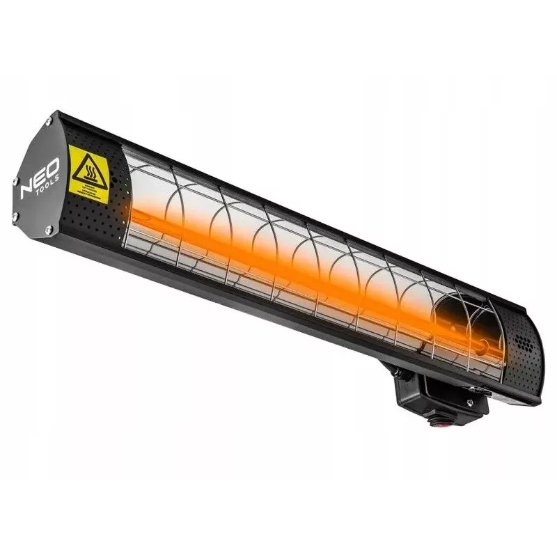 NEO TOOLS 90-031 infračervený žiarič 2000 W čierny IP44 nástenná/stropná montáž