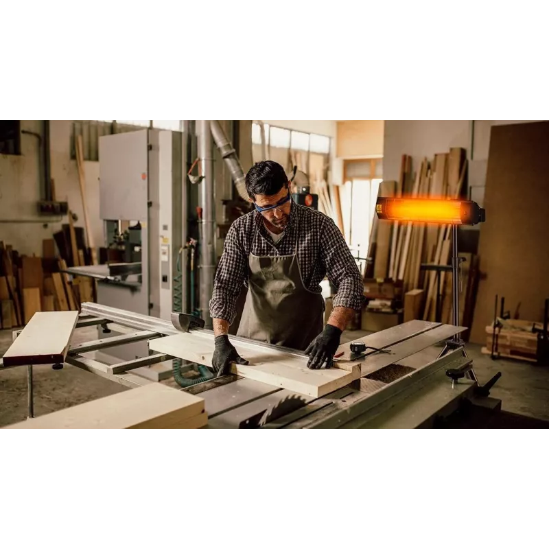 NEO TOOLS 90-031 infračervený žiarič 2000 W čierny IP44 nástenná/stropná montáž