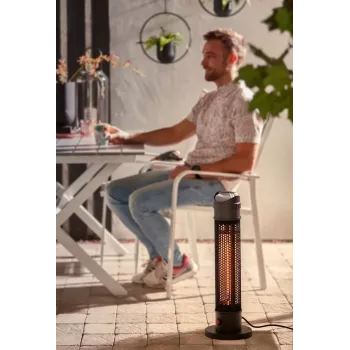 NEO TOOLS 90-035 elektrický infračervený žiarič 1000 W čierny