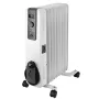 NEO TOOLS 90-152 olejový radiátor 2000W 9 rebier, biela/sivá