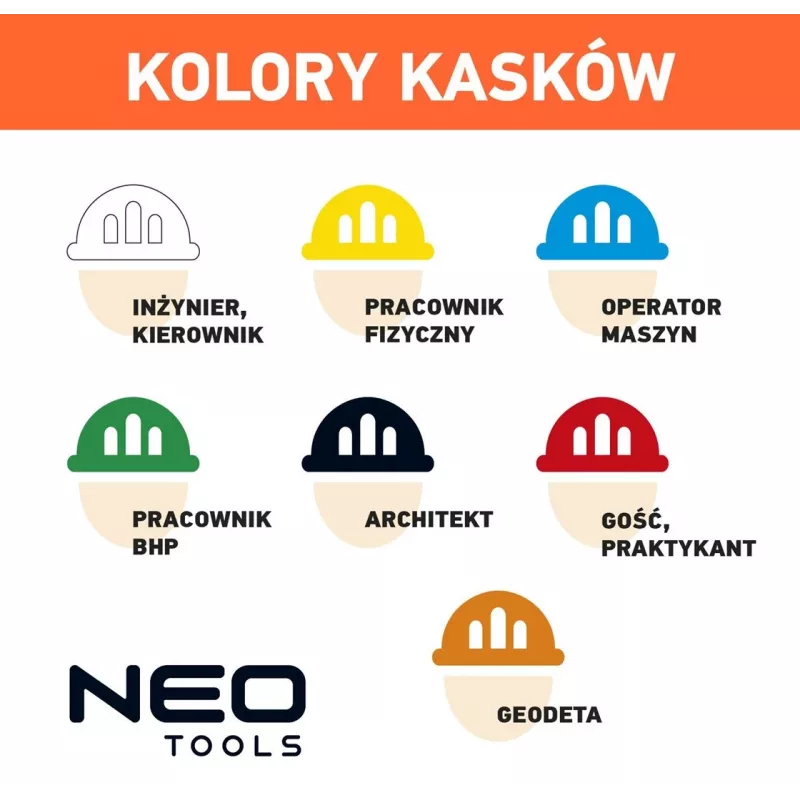 NEO Tools 97-211 bezpečnostná ochrana hlavy