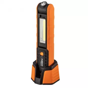 NEO TOOLS 99-065 LED baterka 300 lm nabíjateľná Cree XPE čierna