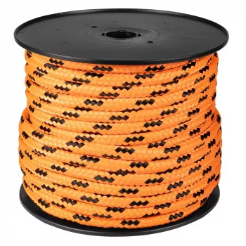 NEO TOOLS pletené polypropylénové lano 16 mm x 60 m modré
