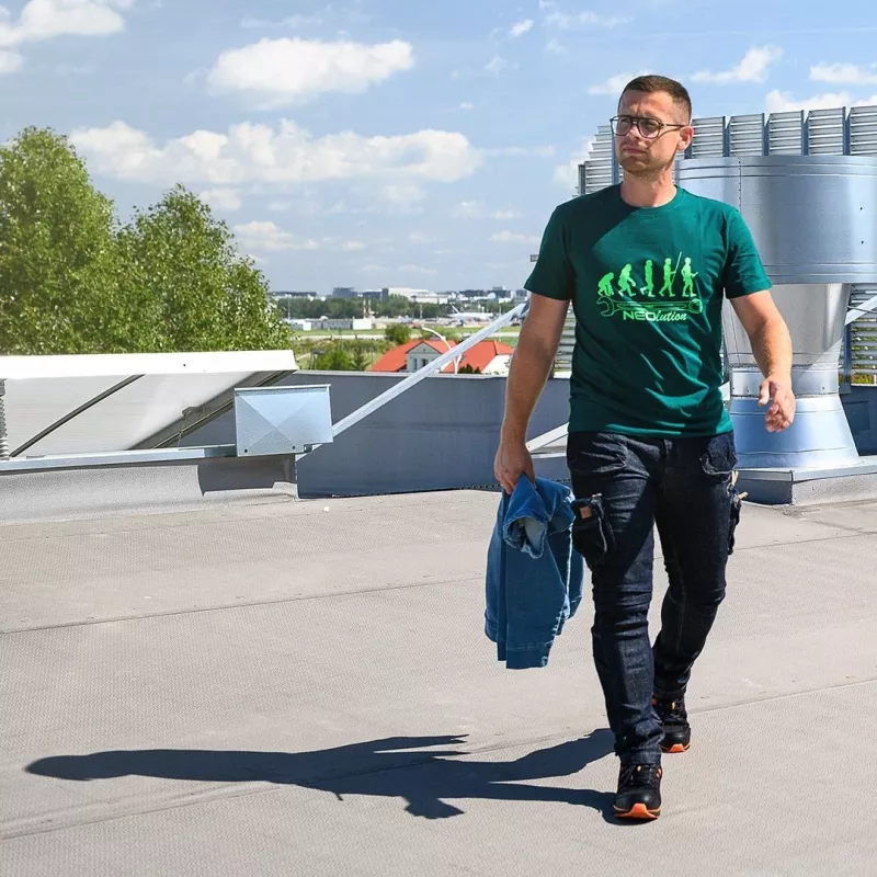 NEO TOOLS DENIM 5-vreckové pracovné nohavice, veľkosť XL
