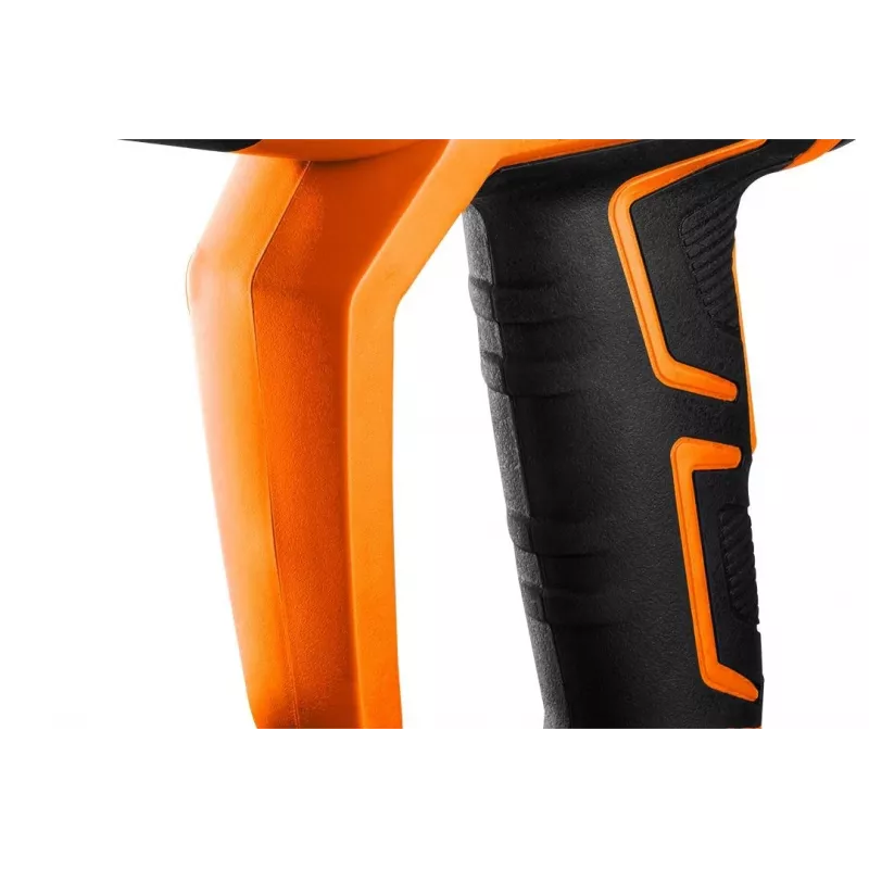 NEO TOOLS teplovzdušná pištoľ 2000W s LCD displejom, 50°C & 70-600°C, 4 trysky, škrabka, kufrík