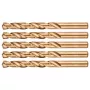 NEO TOOLS HSS-Co 13,0 mm vrták do kovu, balenie 5 ks (DIN 338)