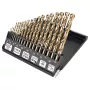 NEO TOOLS HSS-Co sada vrtákov do kovu 1,0-10,0 mm, 19-dielna
