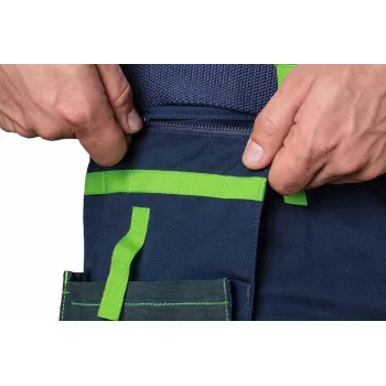 NEO TOOLS PREMIUM Pánske šortky z bavlnenej zmesi so stretch, XXXL, čierna