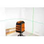 NEO TOOLS TOP-75-106 krížový laser s 2 červenými lúčmi, samonivelačný, IP54, dosah 10 m, závit 1/4 palca, vrátane látkovej tašky