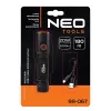 NEO TOOLS USB C 2000 lm CHN LED akumulátorová baterka