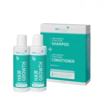 Neofolics šampón na stimuláciu rastu vlasov + kondicionér Starter Kit 2x100ml