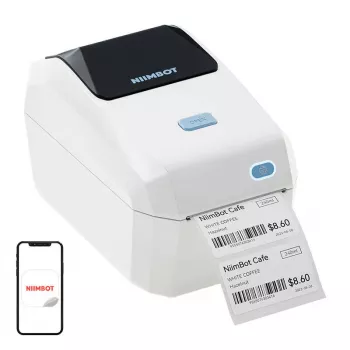 NIIMBOT K3 prenosná tlačiareň etikiet (krémová)