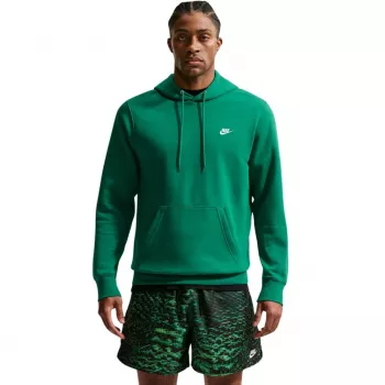 Nike Club BB pánska mikina s okrúhlym výstrihom malachitová M
