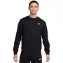 Nike Club Fleece pánska mikina s okrúhlym výstrihom čierna FN3888 010 M