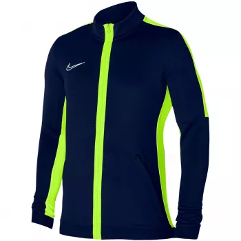Nike Dri-FIT Academy 23 pánske futbalové tréningové tričko dlhý rukáv 1/4-zip Obsidian/Green Strike S