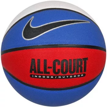 Nike Everyday All Court 8P basketbalová lopta veľkosť 7 odvzdušnená modrá/biela/červená