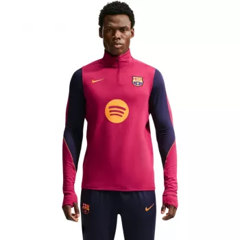 Nike FC Barcelona Strike pánsky futbalový dres tmavá Beetroot/čierna XL