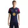Nike FC Barcelona Strike pánsky futbalový tréningový top Navy Blue XL