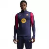 Nike FC Barcelona Strike pánske futbalové tréningové tričko Navy M