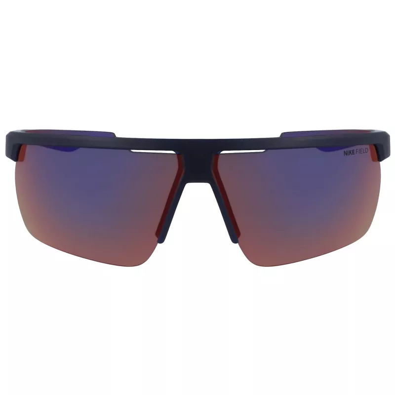 Nike pánske Indshieldecw športové výkonnostné slnečné okuliare - matne čierne, sivé tónované, 75/9/130 mm