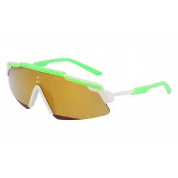 NIKE NIKEMARQUEEMF unisex slnečné okuliare - dymovo sivé sklá, matný čierny rám (66/14/140 mm)