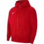 Nike Park 20 Fleece Full-Zip kapucňová mikina univerzitná červená CW6891-657