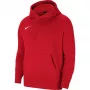 Nike Park 20 fleece pulover s kapucňou červená CW6896-657 S