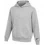 Nike Park 26 fleece mikina s kapucňou detská sivá L