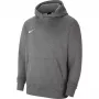 Nike Park fleece mikina s kapucňou Dark Grey Heather CW6896-071 pánska