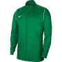 Nike RPL Park 20 RN JKT W pánska vodoodpudivá futbalová bunda s celorozopínacím zipsom zelená BV6881 302 L