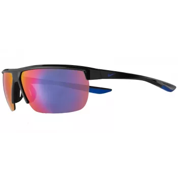 NIKE unisex NIKETEMPESTSE slnečné okuliare - 67/12/122 mm - matný čierny rám, dymové sklá