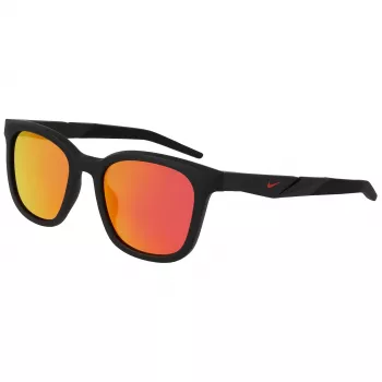 NIKE unisex Radeon slnečné okuliare - 52/20/145 mm - matný čierny rám, dymovo sivé sklá
