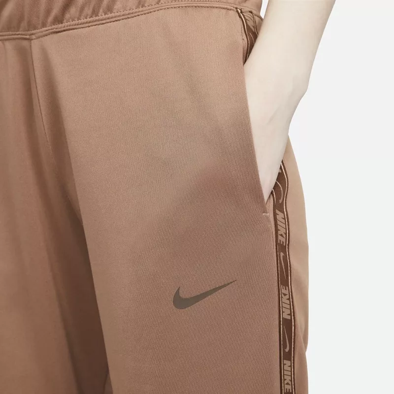 Nike dámske NSW PK Tape Regular Fit nohavice Cacao Wow DM4645-256