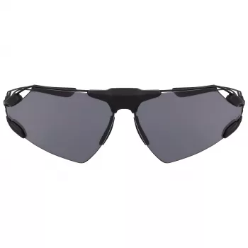 Nike Zeus Edge pánske slnečné okuliare - matná čierna/sivá tónovaná - 76 mm šošovky - UV400 ochrana