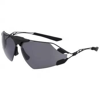 Nike Zeus Edge pánske slnečné okuliare - matná čierna/sivá tónovaná - 76 mm šošovky - UV400 ochrana