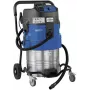 Nilfisk ATTIX 761-21 XC mokro-suchý vysávač 70L nerez 1200W čierny/modrý
