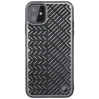 Nillkin Apple iPhone 11 Pro Max Herringbone tvrdé puzdro sivé