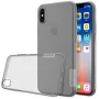 Nillkin Apple iPhone X/XS Nature TPU puzdro sivá