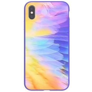 Nillkin Apple iPhone XR Ombre pevné puzdro fialové