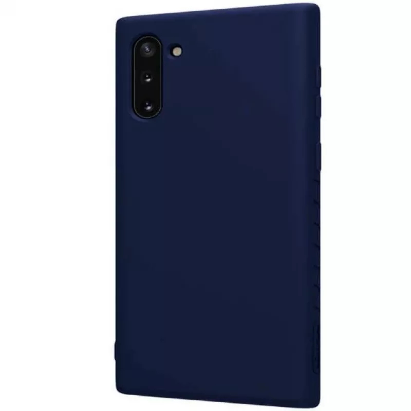 Nillkin Samsung Galaxy Note 10 pogumované ochranné puzdro modré