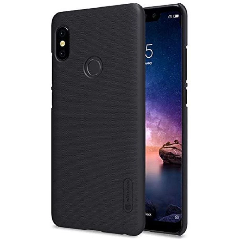 Nillkin Super Frosted Shield puzdro pre Xiaomi Redmi Note 6 Pro - čierna