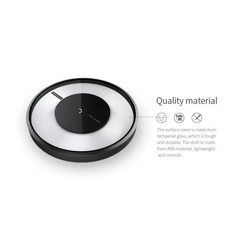 Nillkin Universal Magic Disk IV bezdrôtová nabíjačka čierna