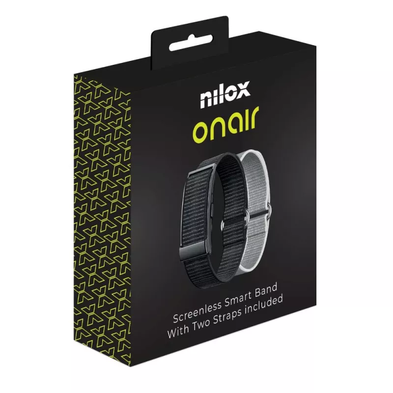 Nilox OnAir Screenless Band čierny/strieborný
