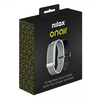 Nilox OnAir Screenless Band strieborná/čierna