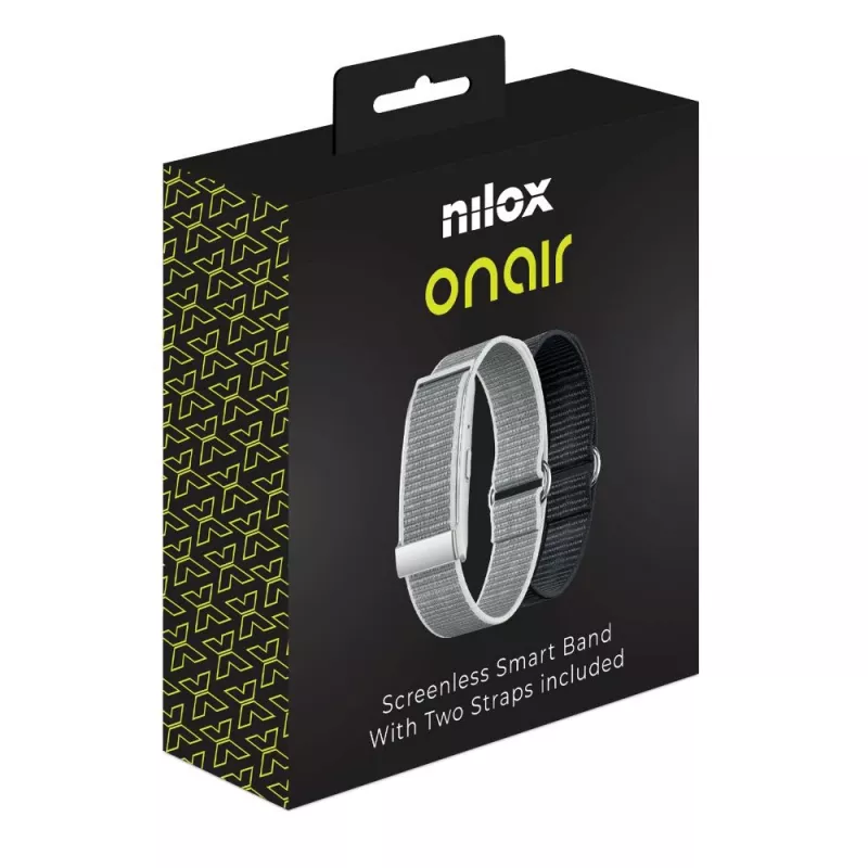 Nilox OnAir Screenless Band strieborná/čierna