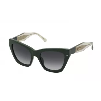 NINA RICCI dámske slnečné okuliare Cat-Eye SNR3235406WT White Tortoise Grey Gradient 54 mm