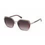 Nina Ricci dámske Cat-Eye slnečné okuliare SNR359540C19 - lesklá čierna obruba, sivé gradientové sklá, 54/20/140 mm