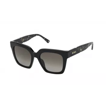 NINA RICCI dámske slnečné okuliare SNR318-52700Y - čierny rám, sivé gradientové sklá - 52/20/135 mm